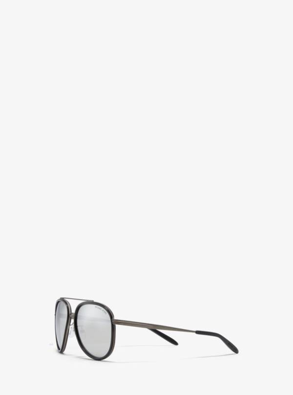 Panske Slnecne Okuliare Michael Kors Richmond Obsidian - Doplnky Michael Kors Sleva | NLXRE-5692